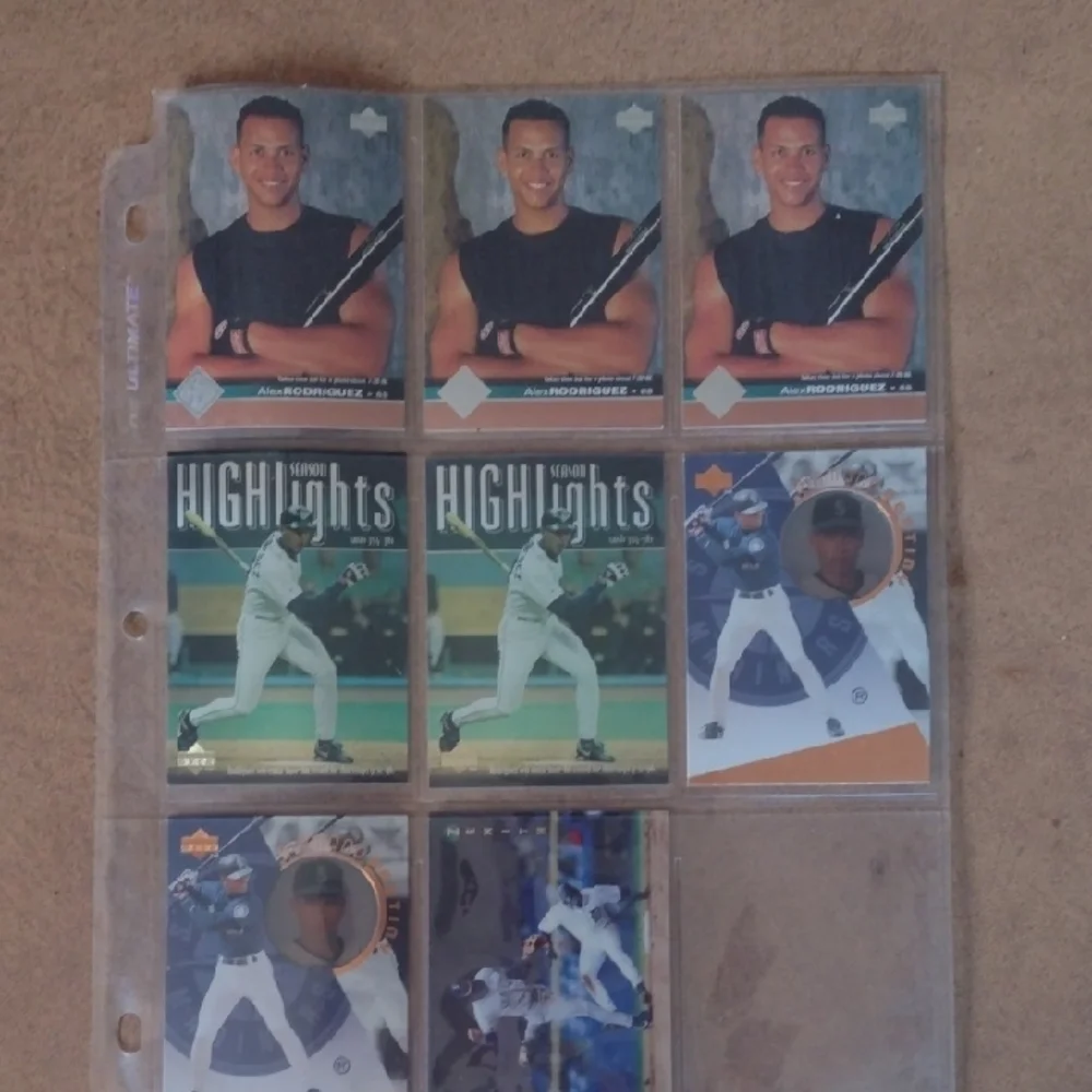 A Rod Baseball Trading Card Collection(Rookie Card)
